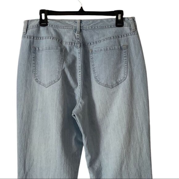Additions Chico’s Wide Leg High Rise Denim Jeans - Picture 4 of 6